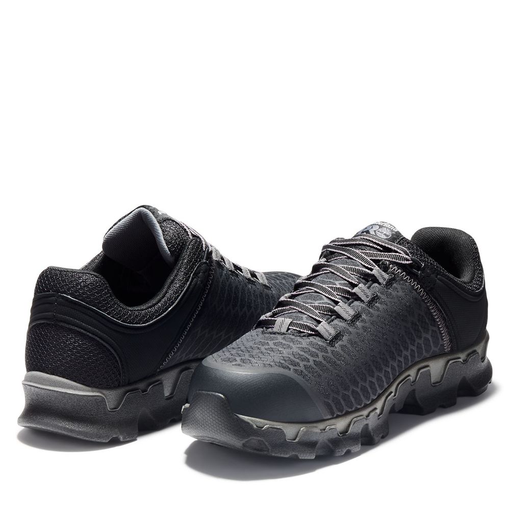Zapatos De Seguridad Timberland Hombre Pro® Powertrain Sport Alloy Toe Eh Negras - Chile LJA-684751